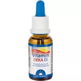 VITAMIN DEKA Gotas de aceite Dr.Jacobs, 20 ml