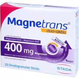 MAGNETRANS duo-aktiv 400 mg sticks, 20 uds