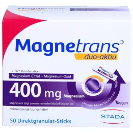 MAGNETRANS duo-aktiv 400 mg sticks, 50 uds
