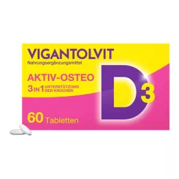 VIGANTOLVIT Vitamina D3 K2 calcio comprimidos recubiertos con película, 60 cápsulas