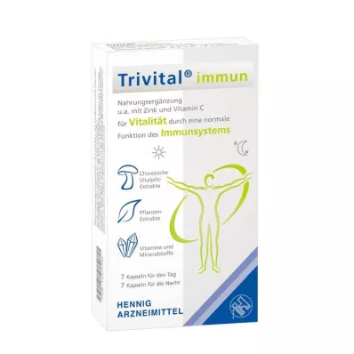 TRIVITAL cápsulas inmunitarias, 14 unidades