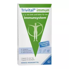 TRIVITAL cápsulas inmunitarias, 14 unidades