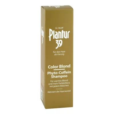 PLANTUR 39 Champú Fito-cafeína Color Rubio, 250 ml