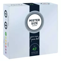 MISTER Condones talla 47, 36 unidades