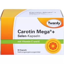 CAROTIN MEGA+selenio cápsulas, 90 uds