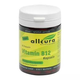 VITAMIN B12 CAPSULAS, 60 uds