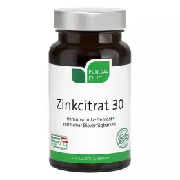 NICAPUR Citrato de Zinc 30 Cápsulas, 60 Cápsulas