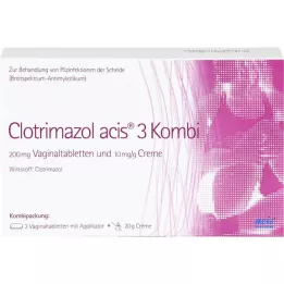 CLOTRIMAZOL acis 3 combipack, 1 ud