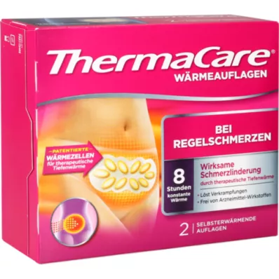 THERMACARE para el dolor menstrual, 2 uds