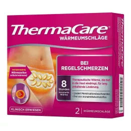 THERMACARE para el dolor menstrual, 2 uds