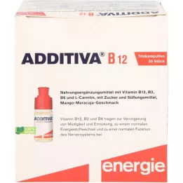 ADDITIVA Vitamina B12 Ampollas para beber, 30X8 ml