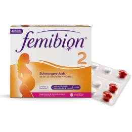 FEMIBION Paquete combinado de 2 embarazos, 2X28 unidades