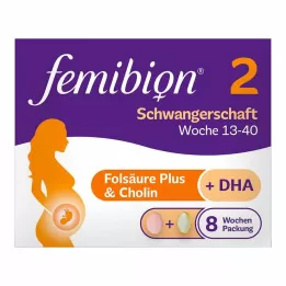 FEMIBION Paquete combinado de 2 embarazos, 2X56 unidades