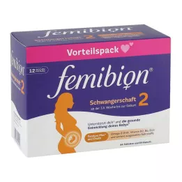 FEMIBION Paquete combinado 2 Embarazos, 2X84 uds