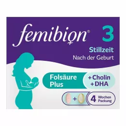 FEMIBION 3 Paquete combinado de lactancia, 2X28 uds