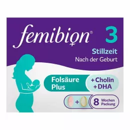 FEMIBION 3 Pack Combinado Lactancia, 2X56 uds