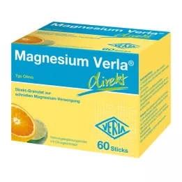 MAGNESIUM VERLA gránulos directos cítricos, 60 uds