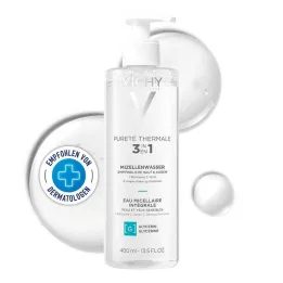 VICHY PURETE Thermale Fluido Micelar Mineral sens., 400 ml