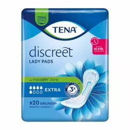 TENA LADY Almohadillas discretas extra, 20 uds
