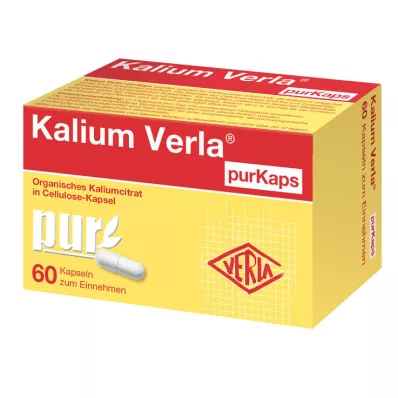 KALIUM VERLA purKaps, 60 Cápsulas
