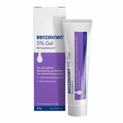Benzaknen® gel al 5% para acné leve a moderado, 40 g Benzaknen® gel al 5% para acné leve a moderado, 40 g