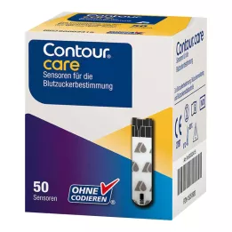 CONTOUR Sensores de cuidado, 50 unidades