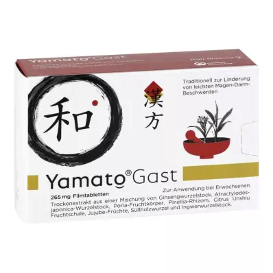 YAMATOGAST 265 mg comprimidos recubiertos con película, 63 uds