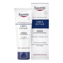 EUCERIN UreaRepair Crema Facial 5% Noche, 50 ml