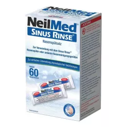 Bolsa dosificadora de sal para enjuague nasal Neilmed Sinus Rinse, 60x2,4 g