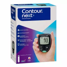 CONTOUR Siguiente NEU Ajustar medidor de glucosa en sangre mg/dl, 1 ud