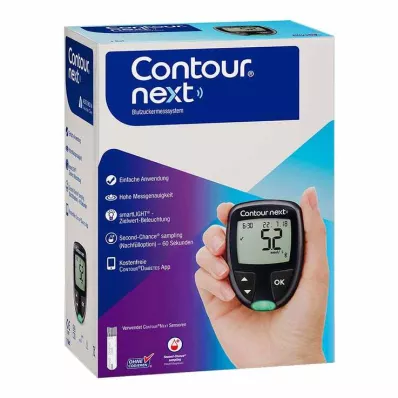 Contour Next New Set Medidor de glucosa en sangre mmol / l, 1 ud