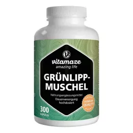 GRÜNLIPPMUSCHEL 500 mg cápsulas de alta dosis, 300 unidades
