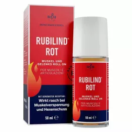 RUBILIND roll-on rojo para músculos y articulaciones, 50 ml