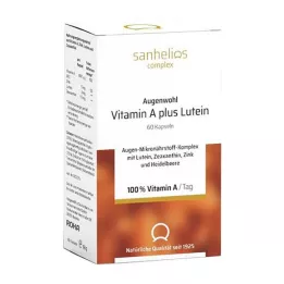 SANHELIOS Augenwohl Vitamina A más Luteína Cápsulas, 60 Cápsulas