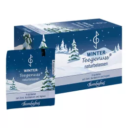 WINTER-TEEGENUSS Canela Cardamomo Jengibre Filtro Bolsa, 20X2,5 g