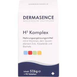 DERMASENCE Comprimidos del complejo H3, 90 unidades