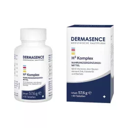 DERMASENCE Comprimidos del complejo H3, 90 unidades
