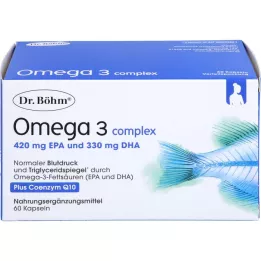 DR.BÖHM Cápsulas de complejo Omega-3, 60 uds