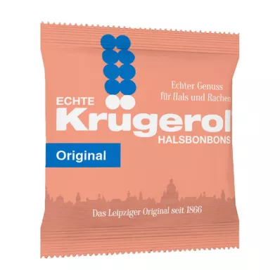 Caramelos para la garganta Krügerol que contienen azúcar, 50 g Caramelos para la garganta Krügerol que contienen azúcar, 50 g