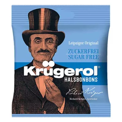 Krügerol caramelos para la garganta sin azúcar, 50 g Krügerol caramelos para la garganta sin azúcar, 50 g