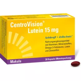 CENTROVISION Luteína 15 mg Cápsulas, 30 Cápsulas