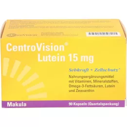 CENTROVISION Luteína 15 mg Cápsulas, 90 Cápsulas