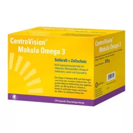 CENTROVISION Macula Omega-3 Cápsulas, 270 Cápsulas