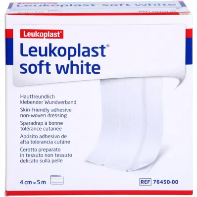 LEUKOPLAST rollo de yeso blanco blando de 4 cmx5 m, 1 ud