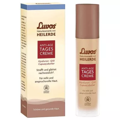 Crema de día antiedad de arcilla curativa Luvos, 50 ml