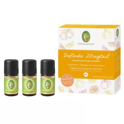 SET Aceite esencial fragante de felicidad cítrica, 1 p