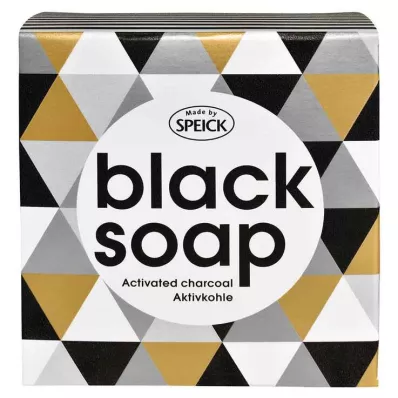 MADE BY SPEICK Jabón negro de carbón activado, 100 g