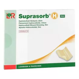 SUPRASORB H Hidrocol. apósito fino 5x5 cm, 10 uds