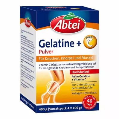 ABTEI Gelatina más vitamina C en polvo, 400 g