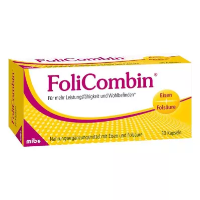 FOLICOMBIN Cápsulas, 30 uds FOLICOMBIN Cápsulas, 30 uds